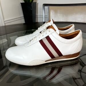 BALLY Frenz White Leather
Sneakers Men's Sz 10 US